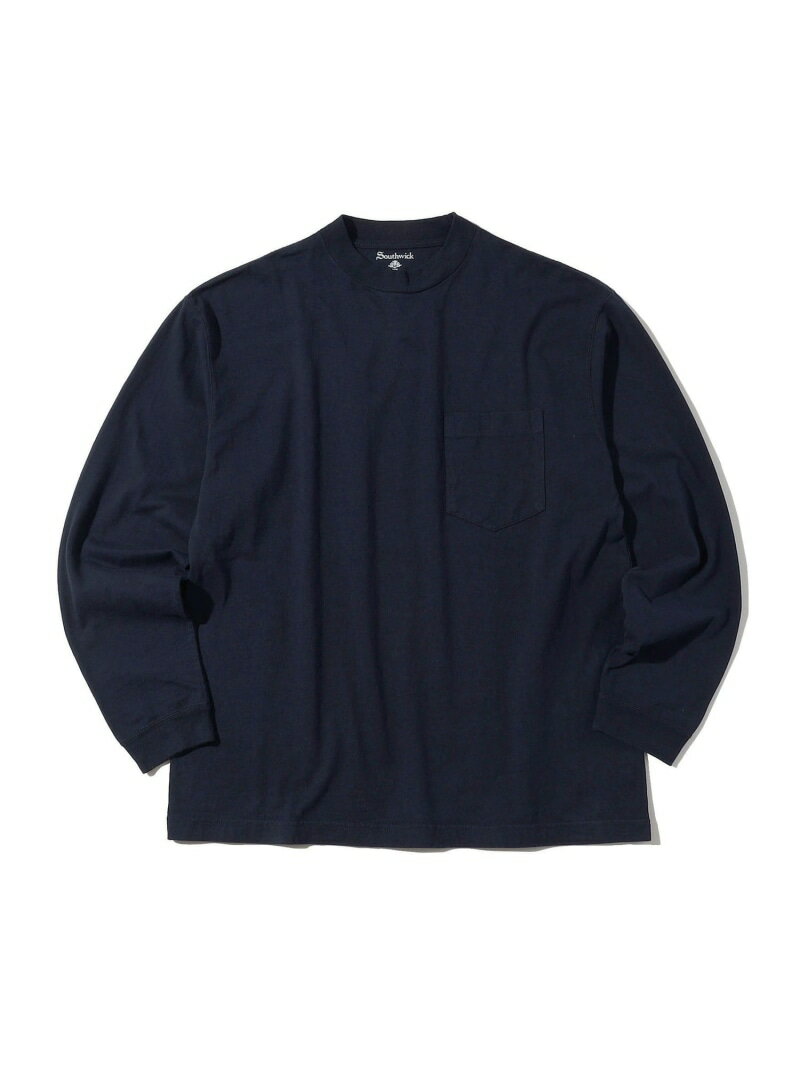 Southwick Gate Labe: BO`SUN ネック 長袖Tシャツ SHIPS シップス トップス シャツ・ブラウス ネイビー ホワイト グレー【送料無料】[Rakuten Fashion]