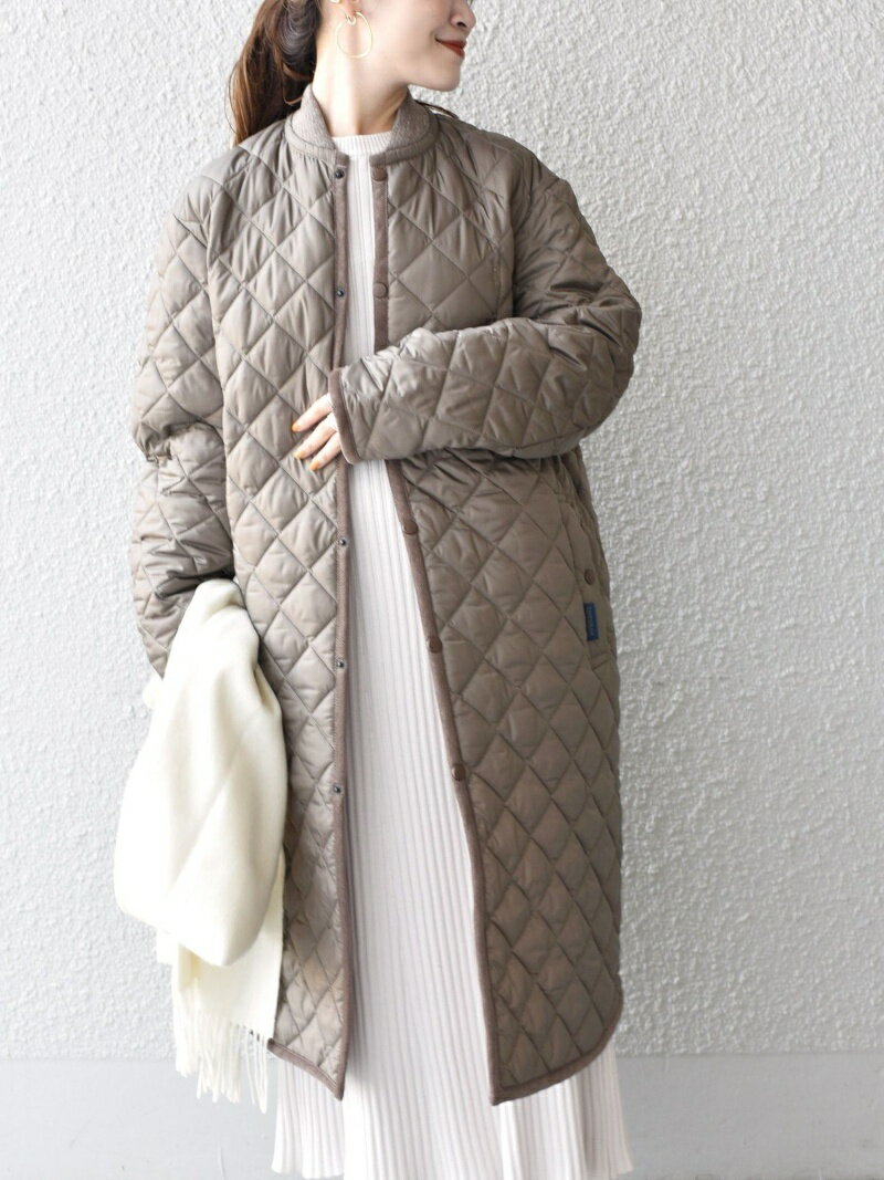 【SALE／30%OFF】【SHIPS別注】＜手洗い可能＞LAVENHAM:ロングボンバージャケット SHIPS WOMEN シップス ジャケット・アウター その他のジャケット・アウター グリーン ブラック ブラウン【RBA_E】【送料無料】[Rakuten Fashion]