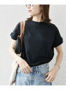 《予約》SHIPS any:＜洗濯機可能＞USAコットン フレンチスリーブ TEE SHIPS any シップス トップス カットソー・Tシャツ ブラック ホワイト ブラウン オレンジ グリーン ブルー パープル レッド【先行予約】*【送料無料】[Rakuten Fashion]