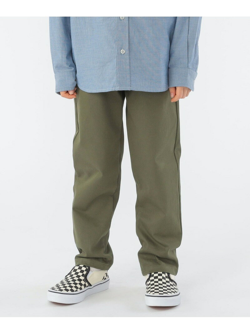 Rakuten - 【SALE／50%OFF】SHIPS KIDS:100~130cm / ワンダー シェイプ パンツ SHIPS KIDS シップス パンツ その他のパンツ グリーン ベージュ【RBA_E】【送料無料】[Rakuten Fashion]