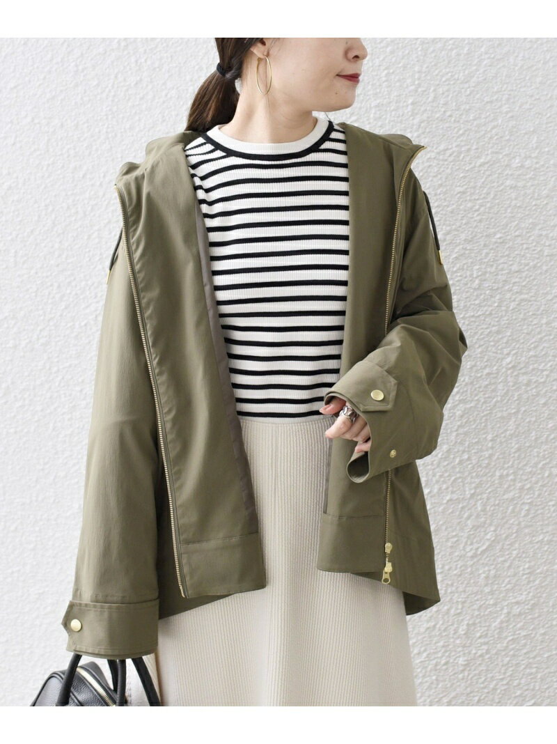 【SALE／60%OFF】*＜撥水加工/手洗い可能＞LIMONTA EASTストレッチマウンテンパーカー◇ SHIPS WOMEN シップス ジャケット・アウター マウンテンパーカー グリーン ブラック ベージュ ネイビー【RBA_E】【送料無料】[Rakuten Fashion]のサムネイル