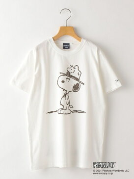 SHIPS KIDS:スヌーピー 半袖 TEE(145~160cm) SHIPS KIDS シップス カットソー キッズカットソー ピンク ホワイト グリーン ブルー【送料無料】[Rakuten Fashion]