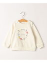 SHIPS KIDS:80~90cm / ミュージック フラワー スウェット SHIPS KIDS シップス トップス スウェット・トレーナー ネイビー ホワイ...
