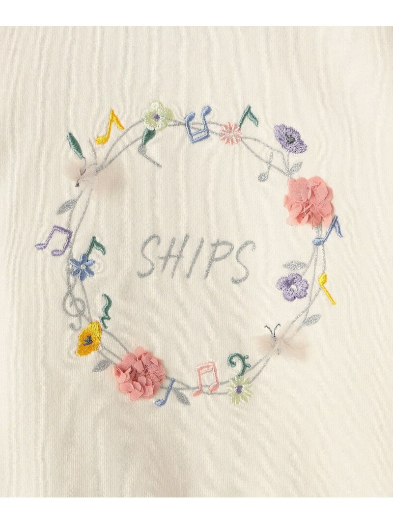 【SALE／40%OFF】SHIPS KIDS:80~90cm / ミュージック フラワー スウェット SHIPS K...