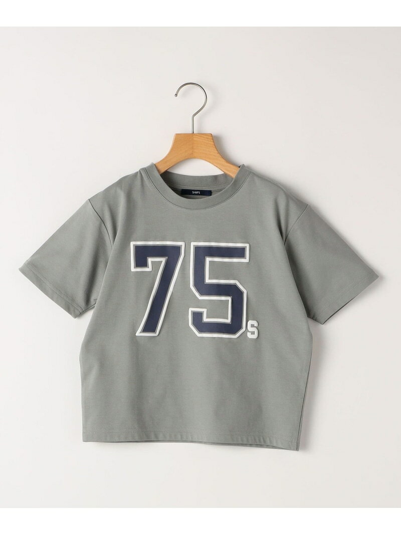 【SALE／60%OFF】SHIPS KIDS:140~160cm / ナンバリング デザイン 半袖 Tシャツ SHIPS KIDS シップス トップス カットソー・Tシャツ【RBA_E】[Rakuten Fashion]
