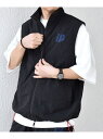 【SALE/40%OFF】【SHIPS any別注】prince:<撥水/UVカット/遮熱>ワンポイント ロゴ ナイロン ベスト(セットアップ対応)◇ SHIP...