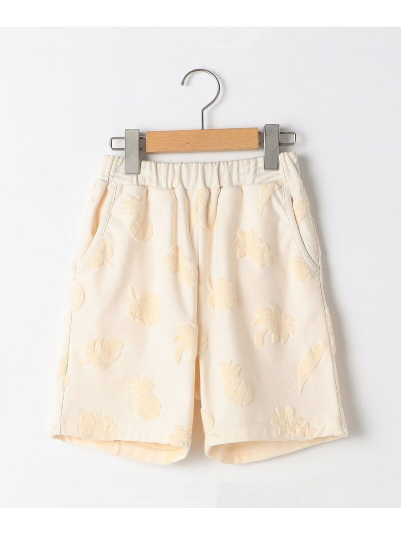 Rakuten - 【SALE／40%OFF】SHIPS KIDS:80~90cm / パイル ジャカード ショート パンツ SHIPS KIDS シップス パンツ その他のパンツ ホワイト ブルー【RBA_E】【送料無料】[Rakuten Fashion]