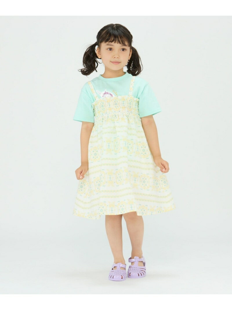 【SALE／40%OFF】SHIPS Colors:＜洗濯機可能＞2WAY プリント スカート(100~140cm) SHIPS Colors シップ..