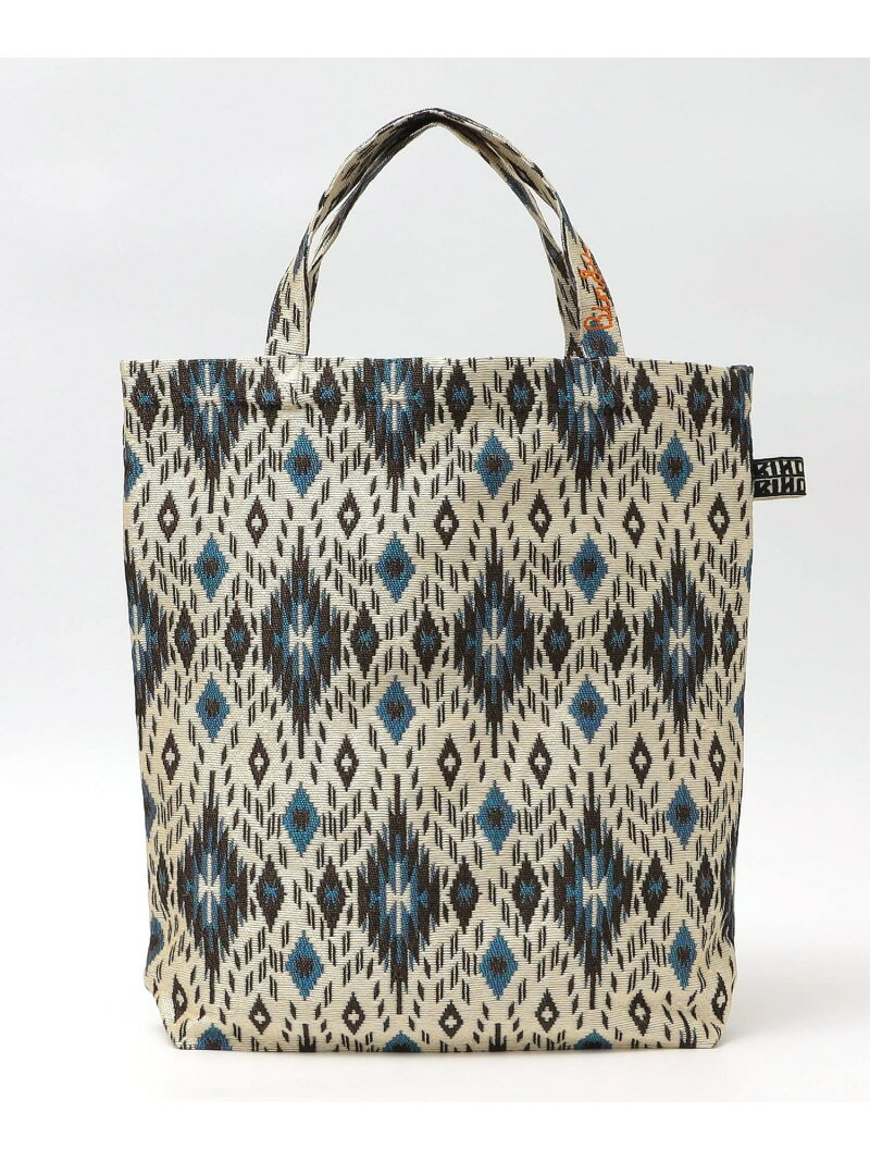 BINDU: IROQUOIS JQD TOTE SHIPS MEN シップス バッグ トートバッグ ブラック ベージュ【送料無料】[Rakuten Fashion]