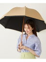 a.s.s.a:BODYWRAP グログラン 傘 (晴雨兼用・親骨60cm)◇ SHIPS Colors シップス ファッション雑貨 傘・長傘 ブラック ブラウ...