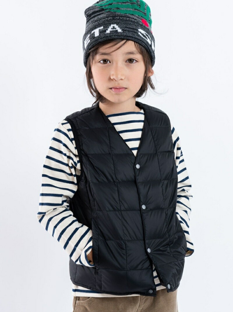 【SALE／30%OFF】【WEB限定】TAION:キッズ ダウン ベスト(100~140cm) SHIPS KIDS シップス トップス ベスト・ジレ ブラック ベージュ レッド グリーン ネイビー【RBA_E】[Rakuten Fashion]のサムネイル