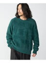 【SALE/65%OFF】【WEB限定】SHIPS: フェザー ヤーン クルーネック ニット (セーター) SHIPS MEN シップス トップス ニット グリ...