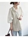 quaranciel:<手洗い可能>Vカラー ニット ジレ quaranciel シップス トップス ベスト・ジレ ブラック ベージュ【送料無料】[Rakute...