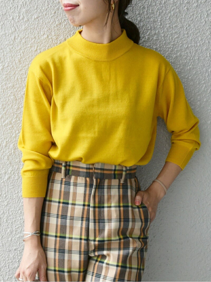 【SALE／30%OFF】SHIPS any: ウール ハイネック カラー プルオーバー SHIPS any シップス トップス ニット グレー パープル レッド イエロー【RBA_E】【送料無料】[Rakuten Fashion]