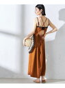 【SALE/50%OFF】<手洗い可能>バッククロス キャミ ワンピース SHIPS WOMEN シップス 水着・スイムグッズ その他の水着・スイムグッズ ブラ...