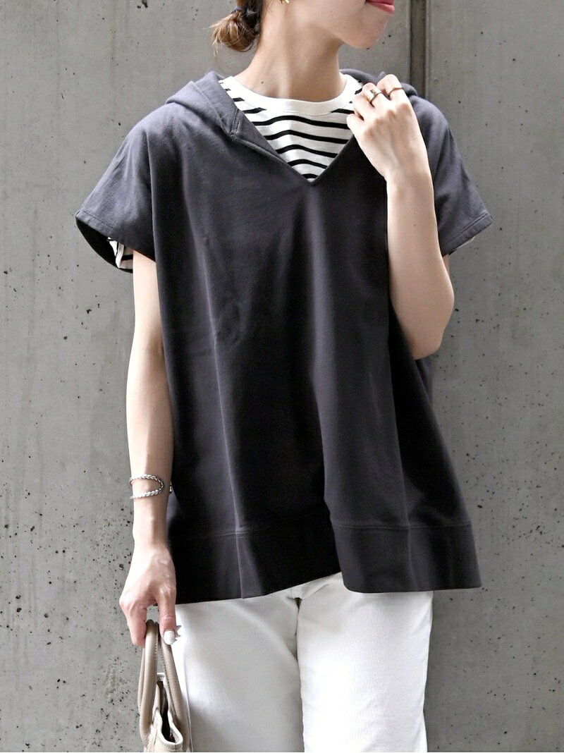 【SALE／70%OFF】SHIPS any:＜UVカット・抗菌防臭＞ミニ裏毛 フーデット プルオーバー SHIPS any シップス トップス カットソー・Tシャツ グレー ベージュ グリーン【RBA_E】[Rakuten Fashion]
