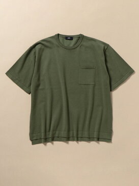 [Rakuten Fashion]【SALE／40%OFF】SC:14ゲージコットン/CORDURA(R)ニットTシャツ SHIPS シップス ニット 長袖ニット グリーン ホワイト イエロー ネイビー【RBA_E】【送料無料】