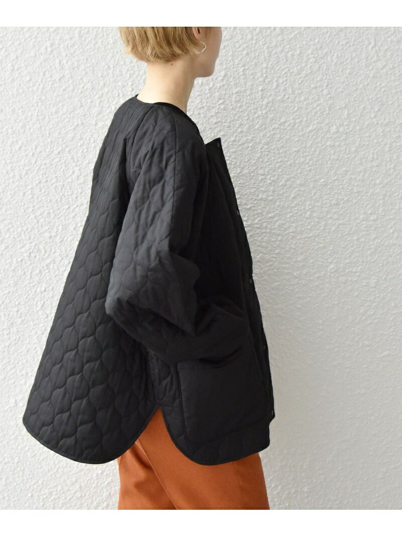《予約》SHIPS any: THERMORE キルティング ラグラン ジャケット SHIPS any シップス コート/ジャケット コート/ジャケットその他 ブルー ブラック【先行予約】*【送料無料】[Rakuten Fashion]