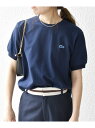 ラコステ Tシャツ レディース 【SHIPS any別注】LACOSTE: PIQUE クルーネック Tシャツ 24SS SHIPS any シップス トップス カットソー・Tシャツ ネイビー ホワイト ベージュ グリーン【送料無料】[Rakuten Fashion]