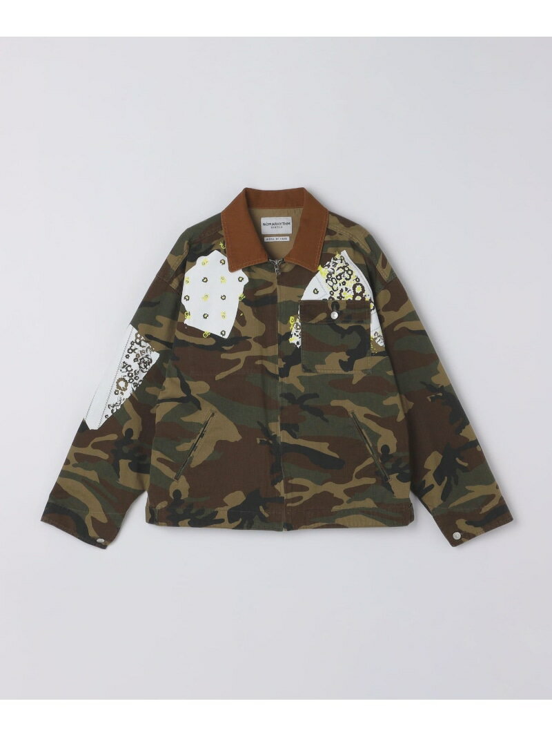 乐天商城 - 【SALE／40%OFF】NOMARHYTHM TEXTILE: SIGN PRINT WORK JACKET SHIPS MEN シップス ジャケット・アウター ブルゾン・ジャンパー【RBA_E】【送料無料】[Rakuten Fashion]