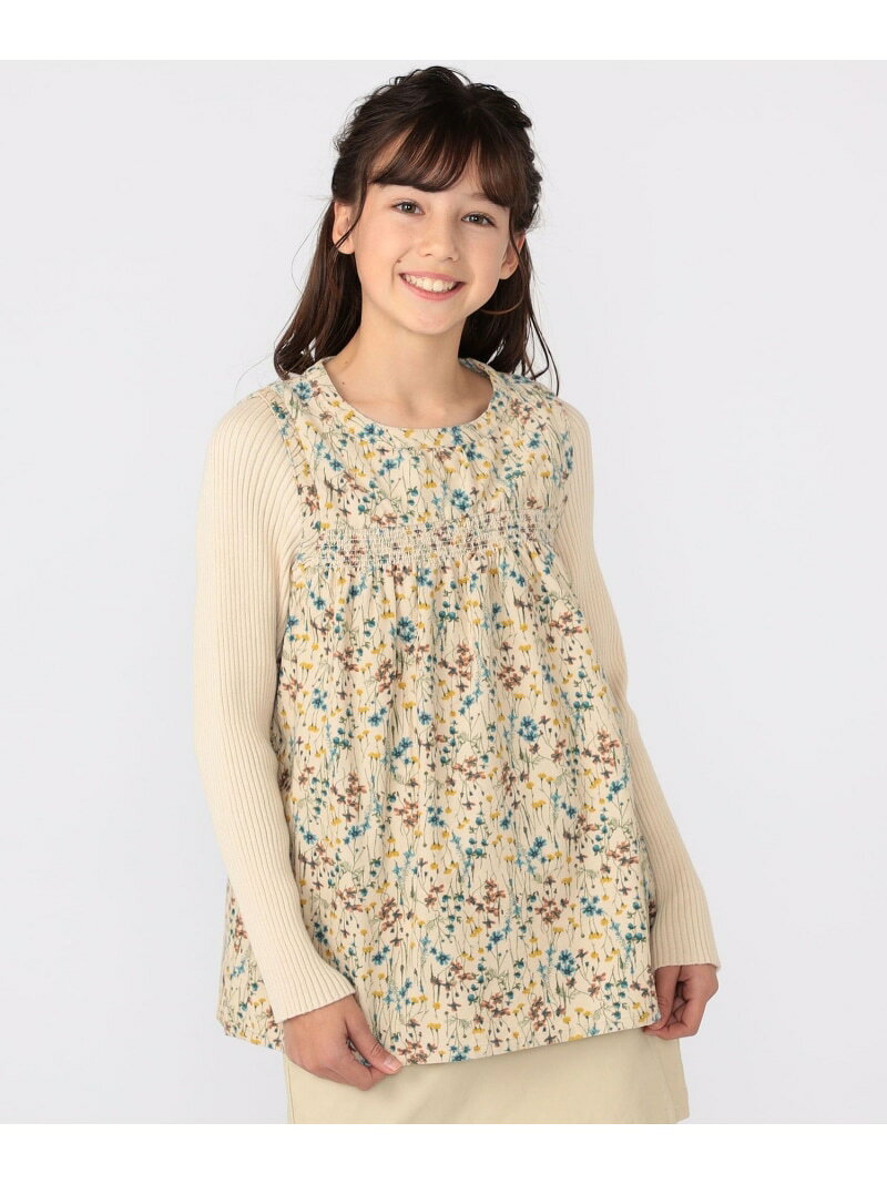 【SALE／45%OFF】SHIPS KIDS:140~150cm / コーデュロイ リブ レイヤード トップス ...