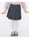 【SALE/30%OFF】SHIPS KIDS:100~130cm / デニム プリーツ キュロット SHIPS KIDS シップス パンツ キュロット ネイビ...