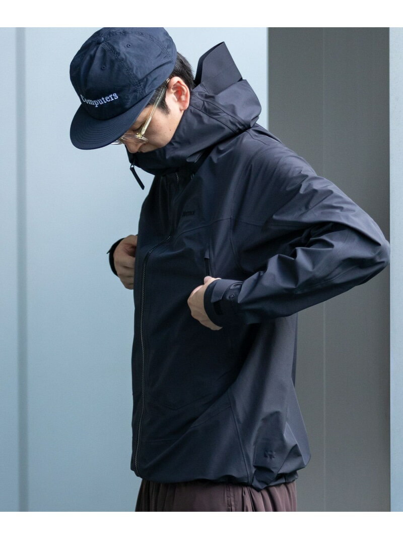 【SHIPS別注】Marmot: GORE-TEX(R) 3LAYER SHELL JACKET シェルジャケット SHIPS シップス ジャケット・アウター マウンテンパーカー ブラック ネイビー【送料無料】[Rakuten Fashion]