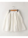 【SALE/45%OFF】SHIPS KIDS:140~150cm / レース ギャザー スカート SHIPS KIDS シップス スカート ミディアムスカート...