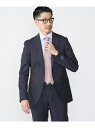SHIPS: ZEGNA TRAVELLER ストライプ スーツ SHIPS MEN シップス スーツ・フォーマル セットアップスーツ ネイビー【送料無料】[R...