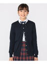 SHIPS KIDS:140~150cm / 14GG クルーネック カーディガン SHIPS KIDS シップス トップス カーディガン ネイビー グレー【送...