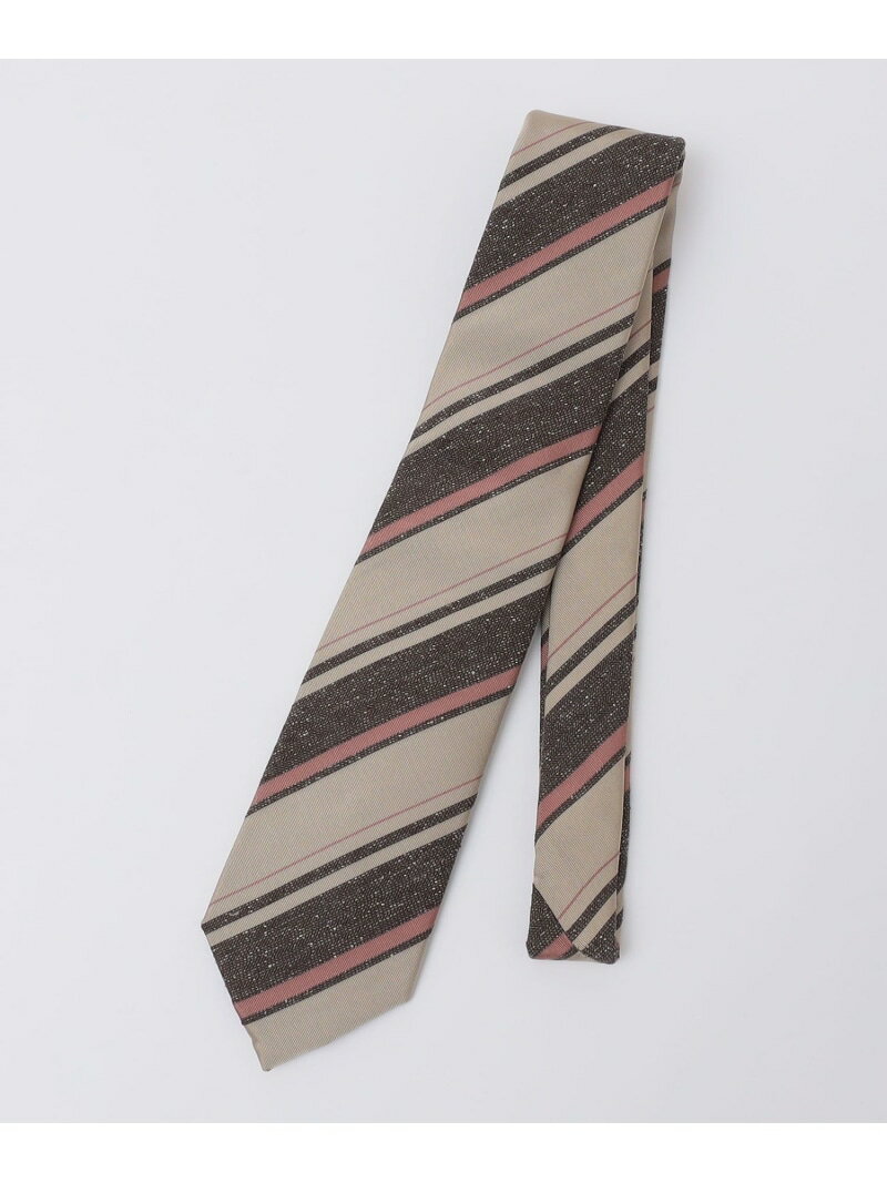 樂天商城 - 【SALE／40%OFF】Puccini: シルク メランジ ヘリンボーン ストライプ タイ SHIPS MEN シップス スーツ・フォーマル ネクタイ・蝶ネクタイ ブラック ブラウン【RBA_E】【送料無料】[Rakuten Fashion]