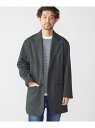 シップス 【SALE／60%OFF】SHIPS: ダウンファブリック ストレッチ ハーフコート (チェスターコート) SHIPS シップス ジャケット・アウター チェスターコート グレー ブラウン ネイビー【RBA_E】【送料無料】[Rakuten Fashion]