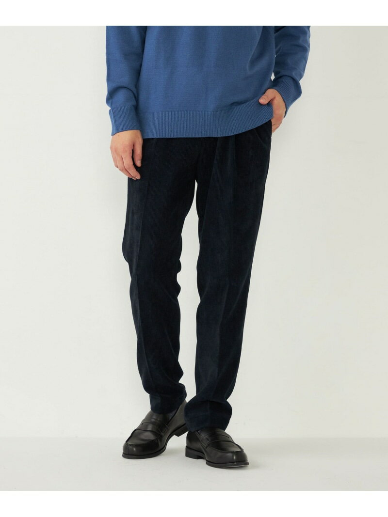 【SALE／30%OFF】SHIPS Colors:＜手洗い可能/セットアップ対応＞ACTIVE CORDUROY パンツ SHIPS Colors シップス パンツ スラックス・ドレスパンツ ネイビー ブラウン【RBA_E】【送料無料】[Rakuten Fashion]