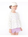 SHIPS KIDS:120~150cm / フラワー ラッシュガード 3点 ビキニセット SHIPS KIDS シップス 水着・スイムグッズ その他の水着・ス...