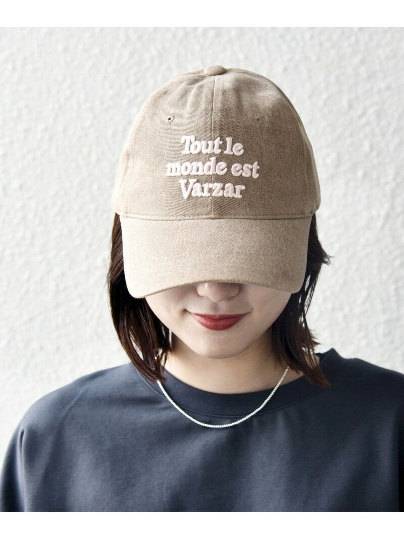 Rakuten - VARZAR: レタリング 刺繍 ボール キャップ SHIPS any シップス 帽子 キャップ パープル ブラウン ワインレッド グレー ブルー【送料無料】[Rakuten Fashion]