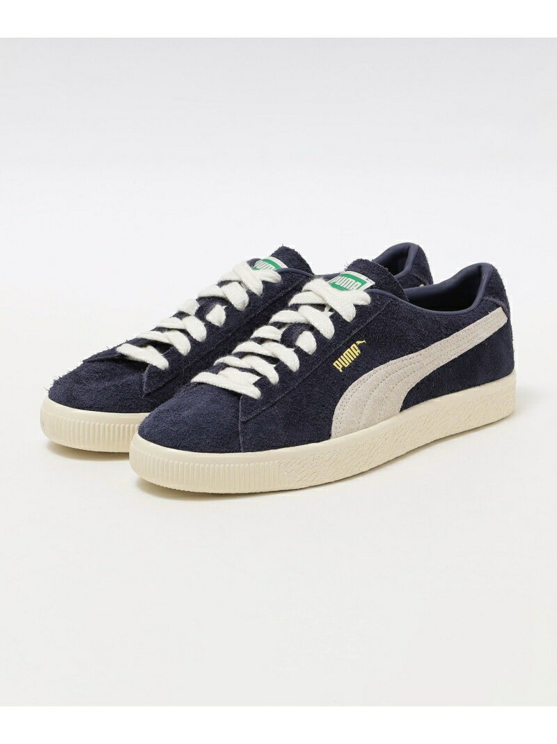 【SALE／30 OFF】【SHIPS限定】PUMA: SUEDE VTG HAIRY SUEDE SHIPS シップス シューズ 靴 スニーカー ネイビー【RBA_E】【送料無料】 Rakuten Fashion