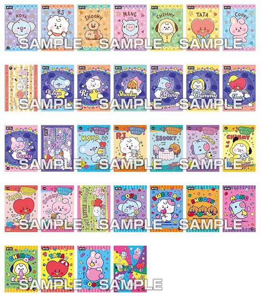 BT21 クリアカードコレクションガム 【16...の紹介画像3