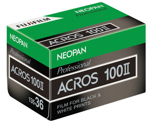 FUJIFILM 黒白フィルム　NEOPAN　ACROS 100 II 135サイズ 36枚撮り