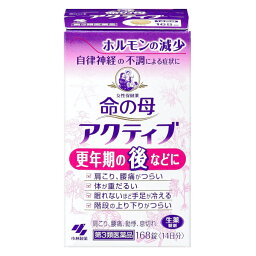 【第3類医薬品】命の母 アクティブ 168錠 小林製薬 女性保健薬