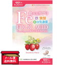 ※【メール便 送料無料】食べるサプリ 鉄・葉酸+W乳酸菌 60粒 ワイス 健康食品