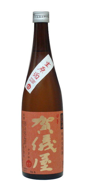 日本酒 伊予賀儀屋 熟成 純米 無濾過 生原酒 720ml - 成龍酒造