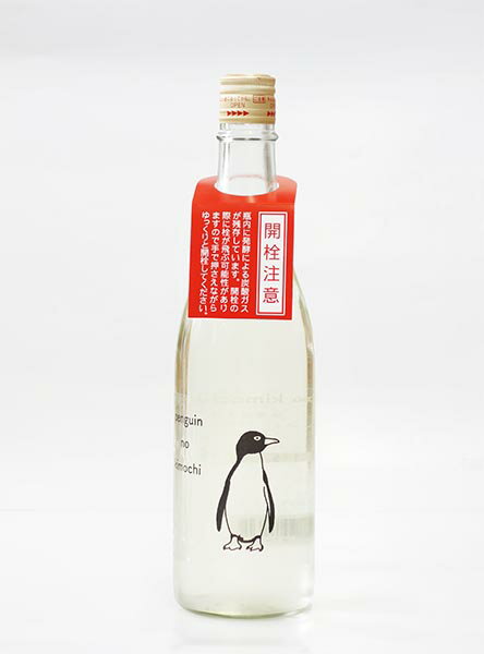 日本酒 penguin no kimochi （ペンギンの気持）純米 吟のさと 無濾過 生酒 720ml － 十八盛酒造 1