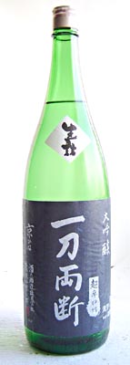 日本酒 京ひな 純米大吟醸 一刀両断 1800ml - 酒六酒造