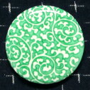 和風小物 佐賀県日本和柄 有田焼 マグネット唐草(からくさ)