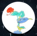 和風小物 佐賀県日本和柄 有田焼 マグネット1花 露草 つゆ草