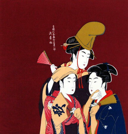 日本製 海外向け おみやげ日本風呂敷 浮世絵風呂敷浮世絵 ちりめん友禅 扇子売り 日本製 海外向け おみやげ日本風呂敷 浮世絵風呂敷浮世絵 ちりめん友禅 扇子売り