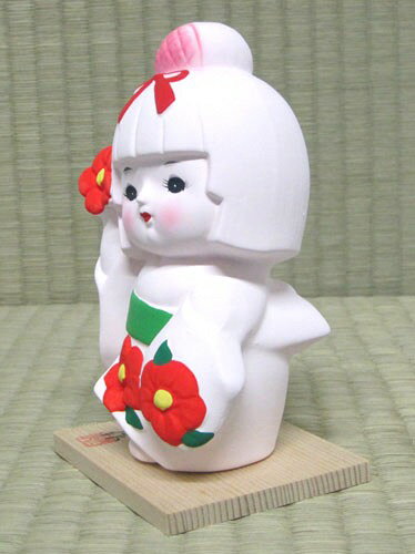 日本製 日本のお土産土人形 海外おみやげ花っ子...の紹介画像2