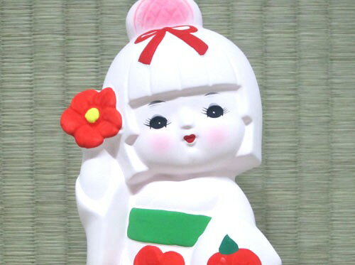 日本製 日本のお土産土人形 海外おみやげ花っ子...の紹介画像3