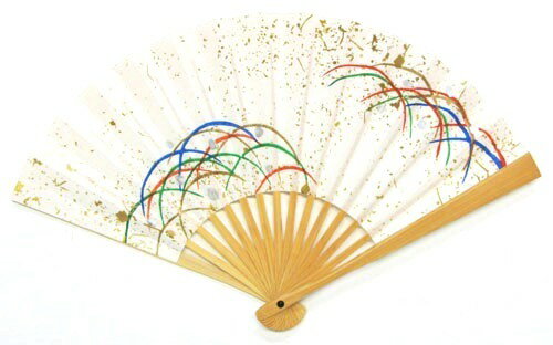 日本の伝統　日本扇子扇子　センス　せんす女性用扇子　ミニ　白竹