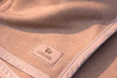 高級カシミヤ毛布(カシミヤ100％）シングルサイズ【送料無料】